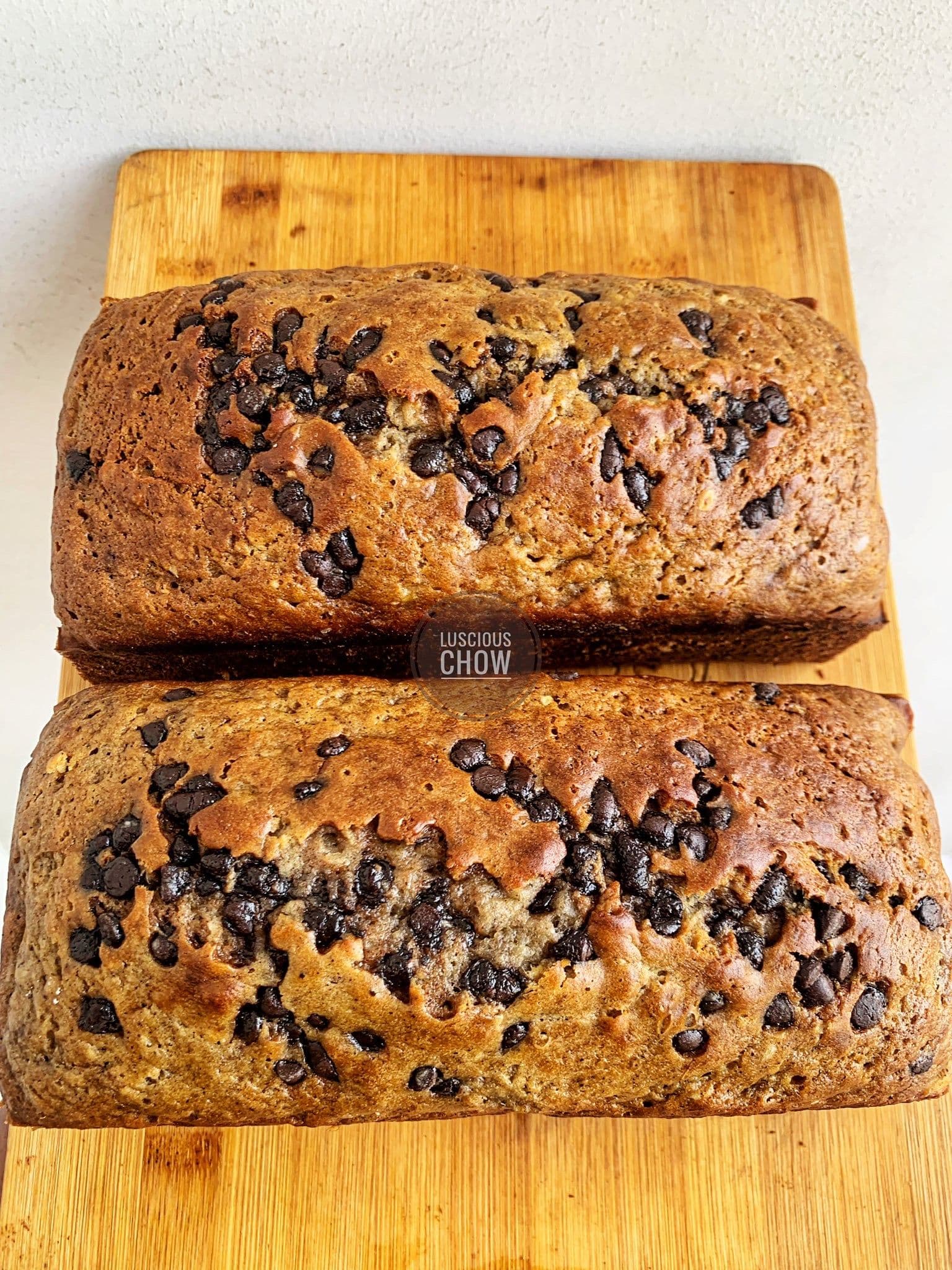 Chocolate chips loaf